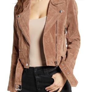 Blank NYC Suede Moto Jacket